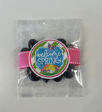 Welcome Spring - Dark Chocolate Covered Almonds Candy Bag