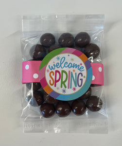 Welcome Spring - Malt Ball Candy Bag