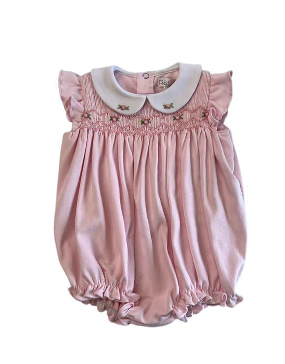 Smocked Bubble Pink