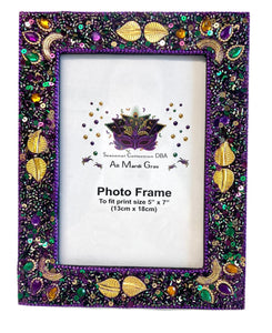 Mardi Gras Palms Frame