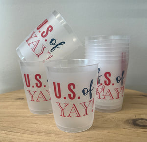 U.S. of Yay Party Cup Set