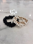Beaded Hair Scrunchies