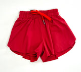 Red Butterfly Shorts