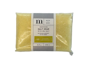 Mixture Bath Salt Envelope - Lavender & Lemongrass