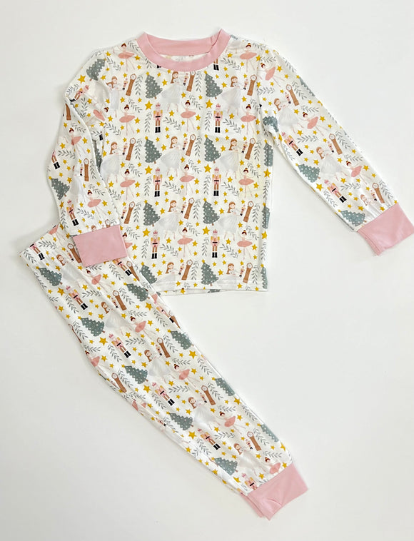 Pink Nutcracker Bamboo Pajamas