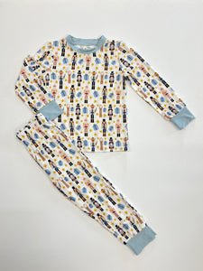 Blue Nutcracker Bamboo Pajamas