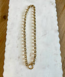 Rolo Chain W/Charm Closure