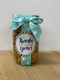 Thanks For A Great Year Confetti Cookie Jar