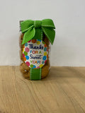 Thanks For A Sweet Year Confetti Cookie Jar