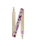 Purple Crush Adjustable Confetti Strap