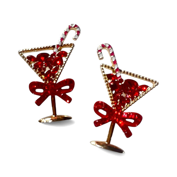 Christmas Cocktail Earrings