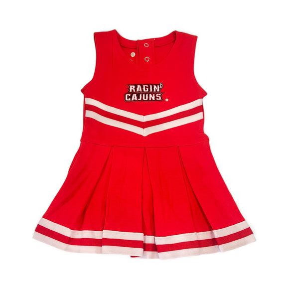 Ragin Cajuns Cheer Bodysuit Dress