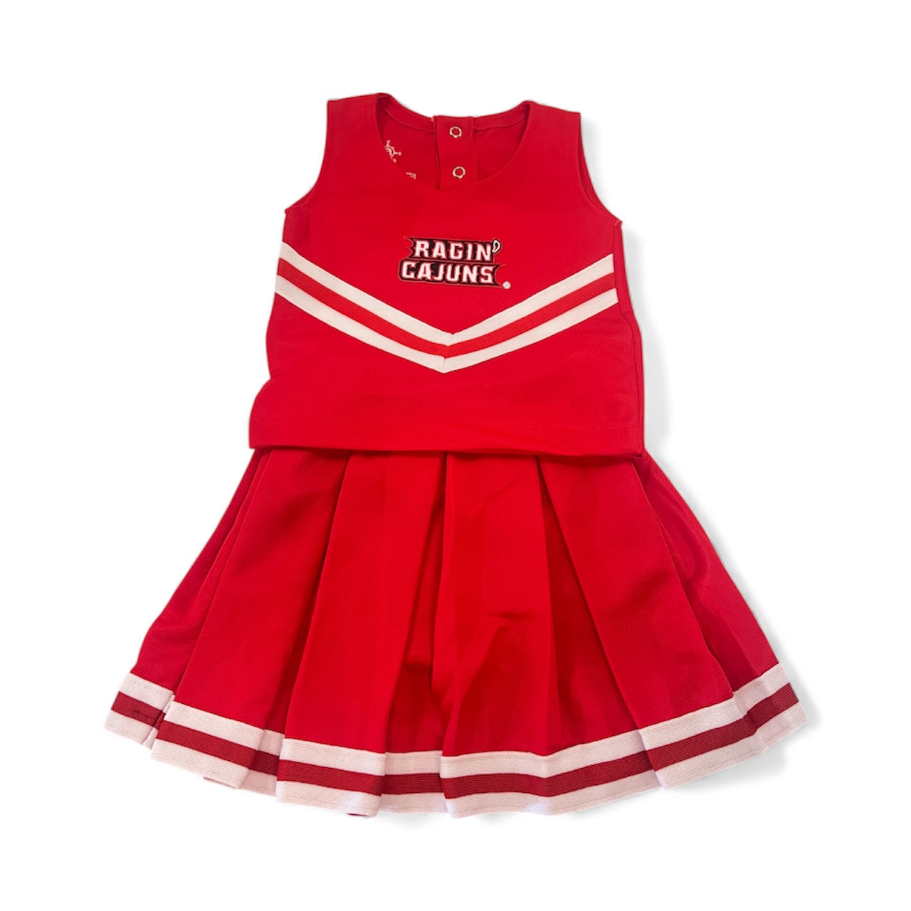 Ragin Cajuns 3 Piece Cheer Suit