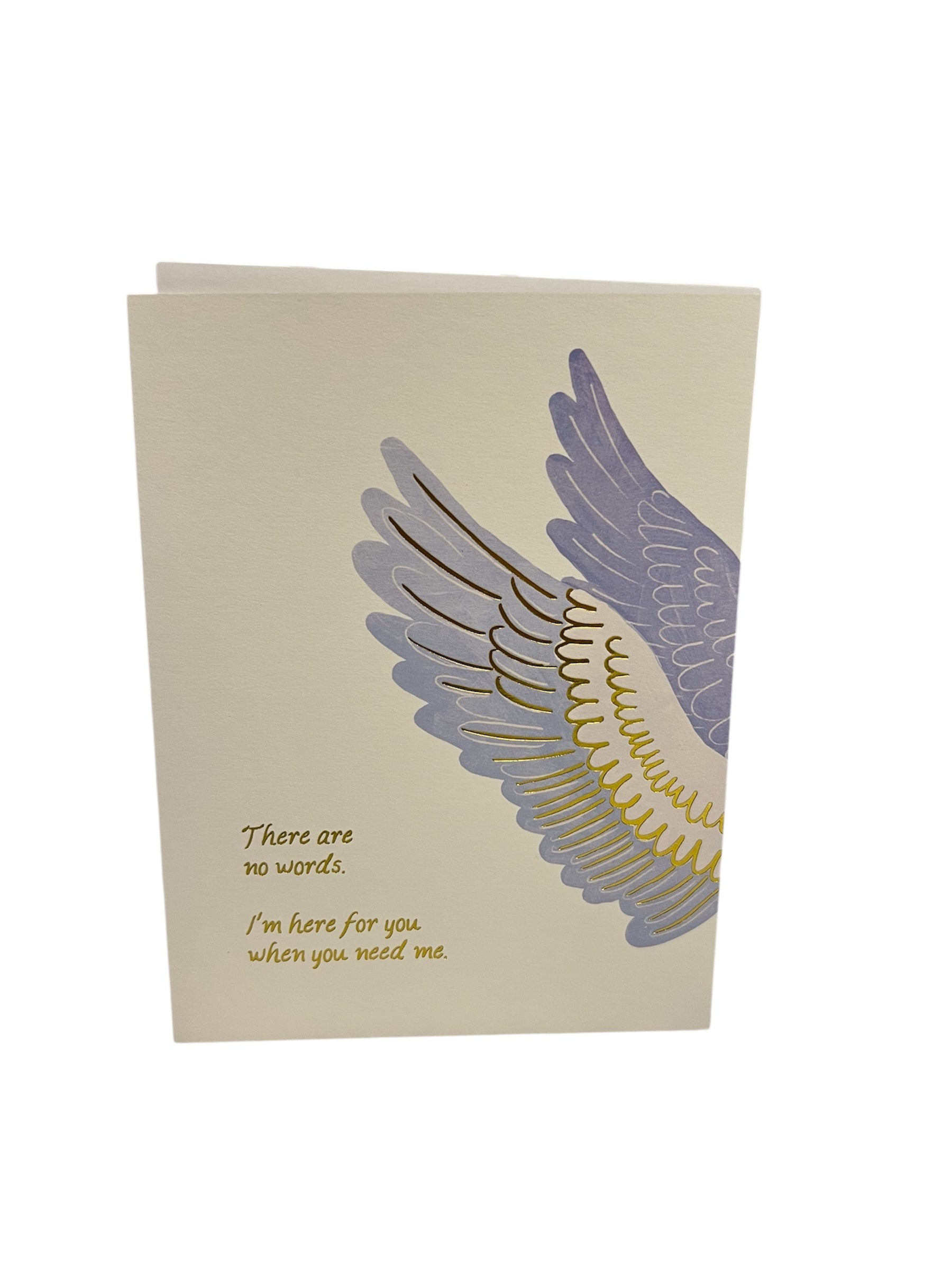 Stannie & Lloyd Greeting Card - There are no words