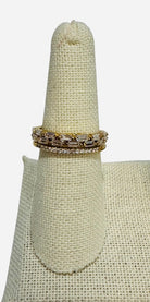 Baguette Micro Paved Ring