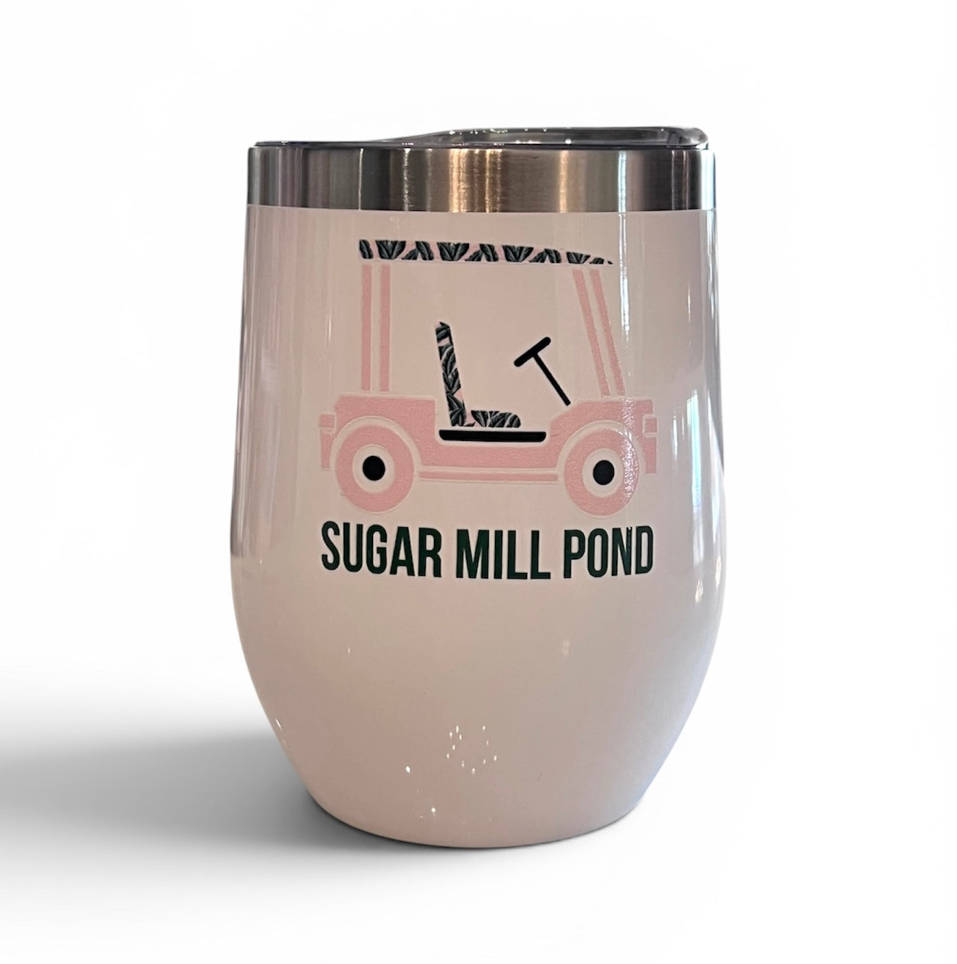 Sugar Mill Pond Golf Cart Wine Tumbler
