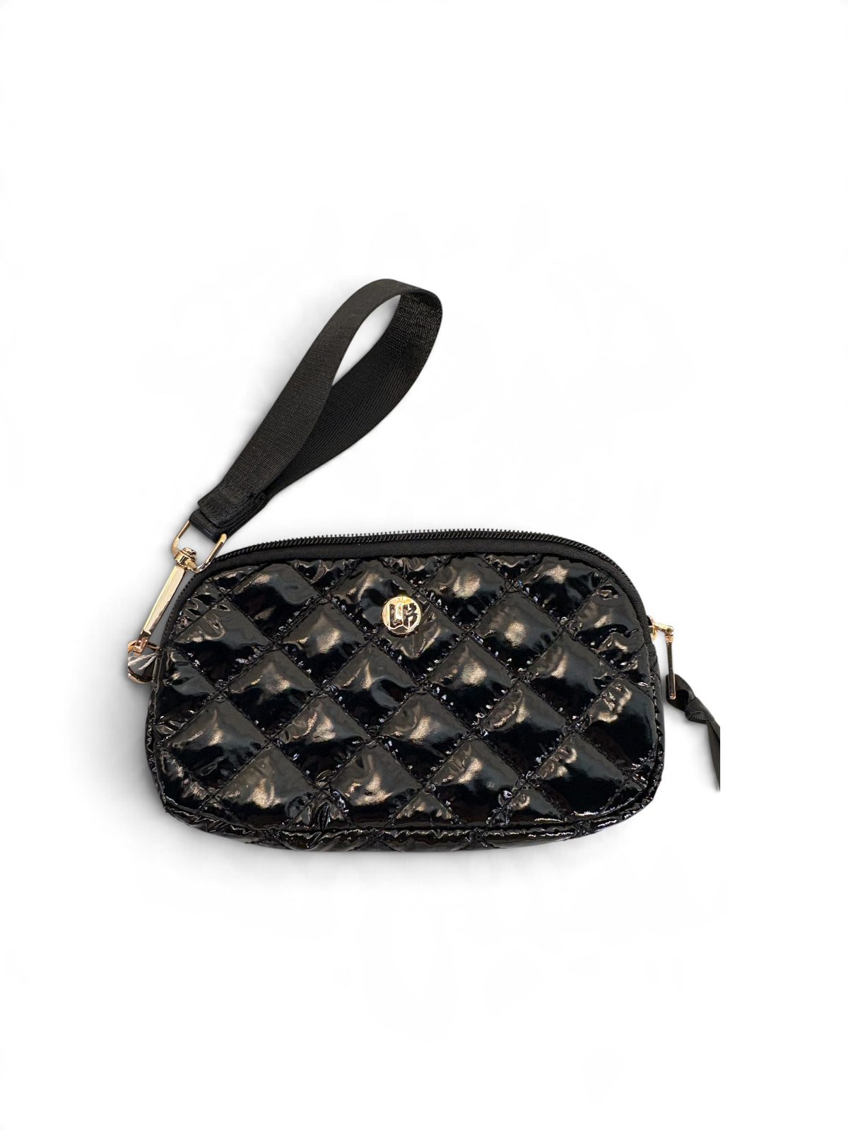 Jennifer Wristlet Wallet – Black Phone Wallet & Zip Pouch