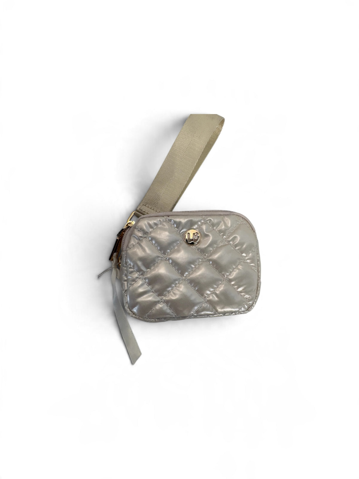 Jennifer Small Keychain Wristlet Wallet – Champagne