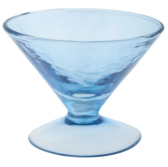 Indigo Catalina Martini Glass