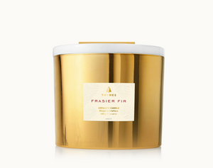 Frasier Fir Gold 3-Wick Candle
