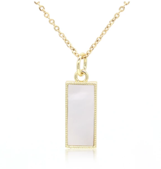 Lilly Mother of Pearl Necklace