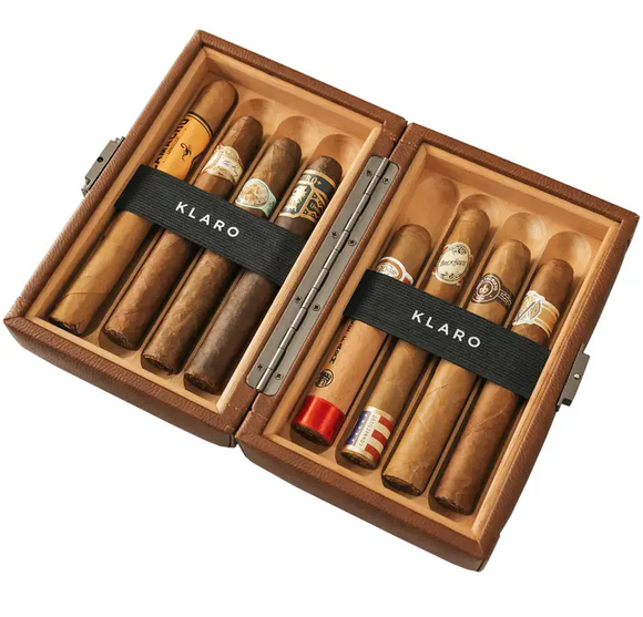 Maxwell 8-Cigar Travel Case Brown