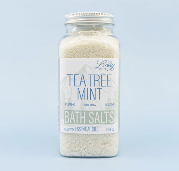 Tea Tree Mint Essential Oil Bath Salts