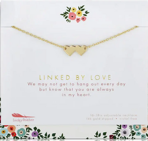 Linked By Love Necklace + Card/Envelope