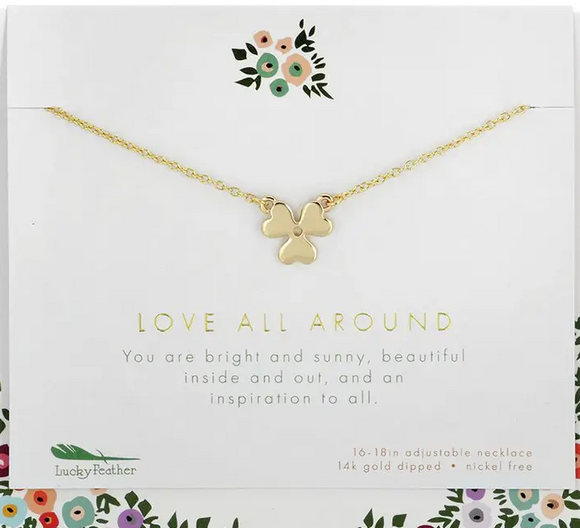 Love All Around Necklace + Card/Envelope