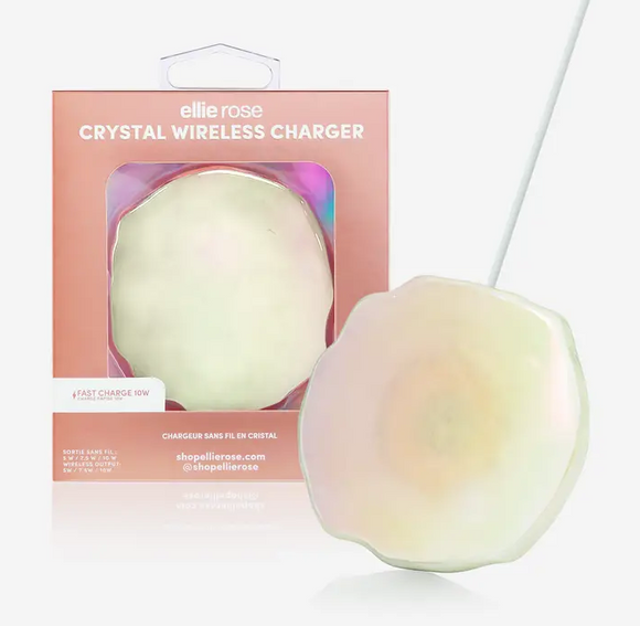 Wireless Charger - Quartz Crystal Holographic