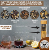 Liquor Infusion Kit with 5 Packets of Infusions