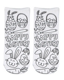 Easter Coloring Socks