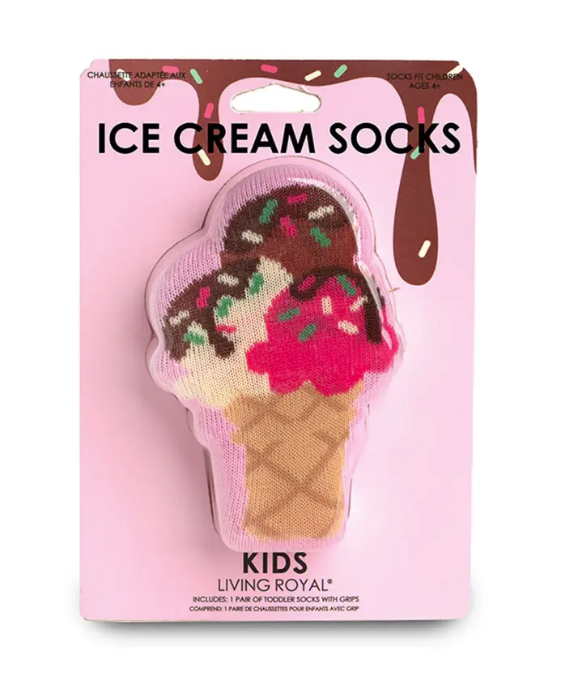 Kids Ice Cream Socks