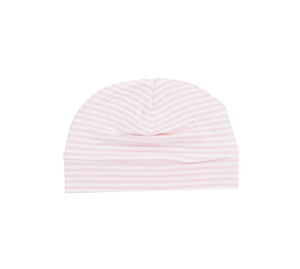 Pink Stripe Baby Beanie Hat