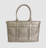 VIP Getaway Travel Tote - Pearl Quilted