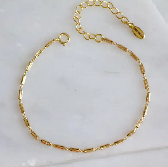 Kellie Tube Chain Bracelet