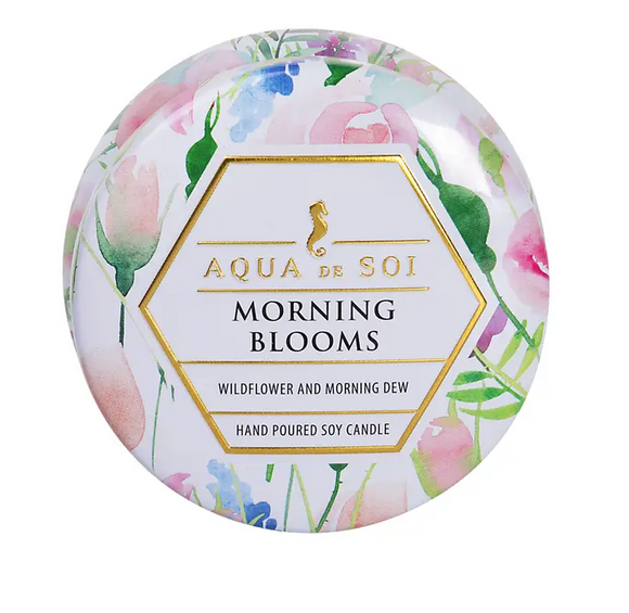 Morning Blooms Soy Candle 4oz Tin