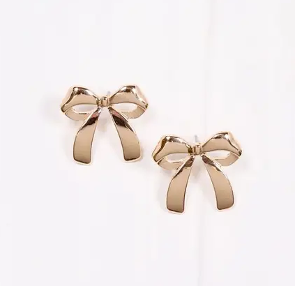 Odell Bow Earring Gold