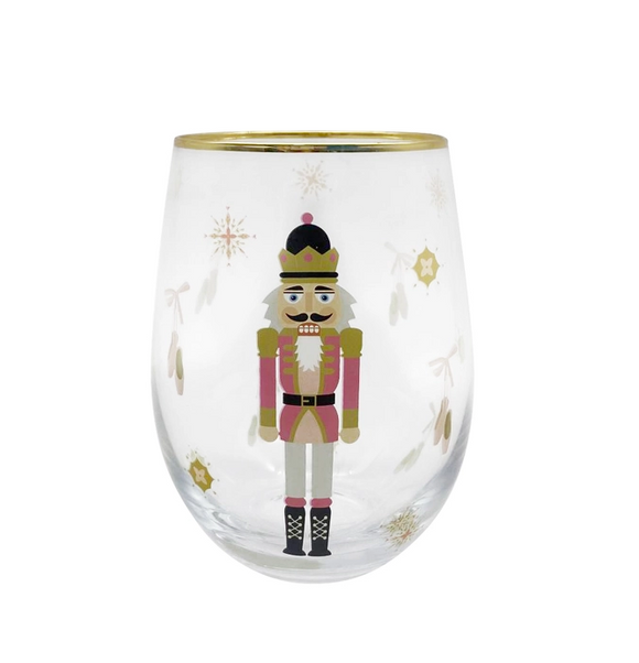 Nutcracker Wine Glass