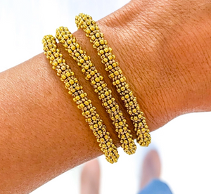 Gold Stretch Bracelet