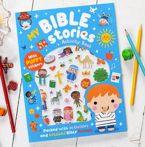 My Bible Stories Activity Book For Boys