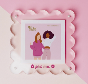 Sorority Acrylic Picture Frame - Phi Mu