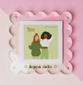 Sorority Acrylic Picture Frame - Kappa Delta