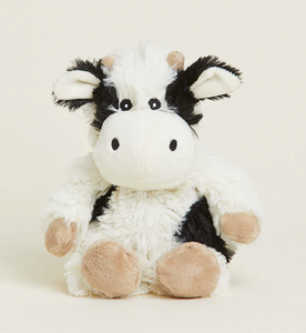 Black And White Cow Warmies Junior