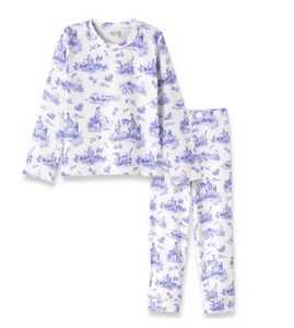 Toile De Jouy Kid's Pajama Set (Bamboo)