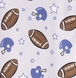 Boy's Game Day Football Bamboo Pajama Set