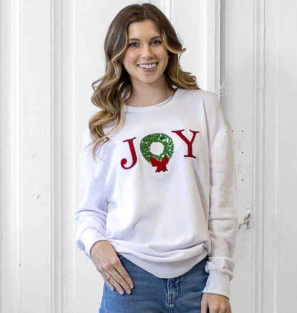 Grand Joy Wreath Sweatshirt