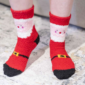 Mr. Claus Cozy Socks