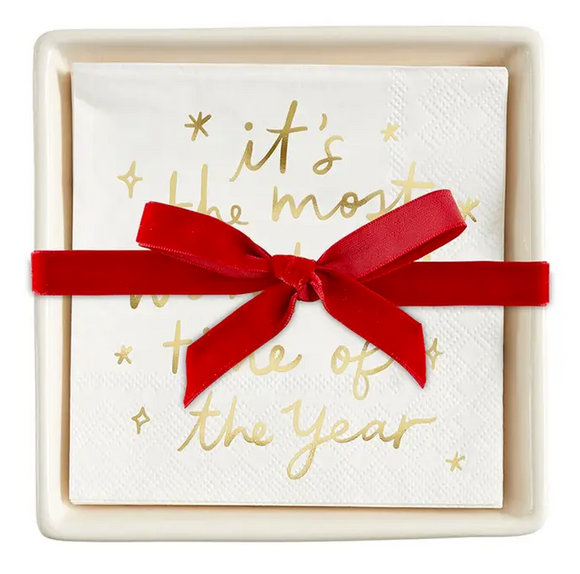 Most Wonderful Time Napkin Set