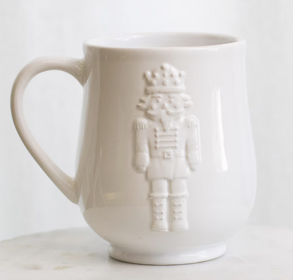 Royal Nutcracker Embossed Coffee Mug